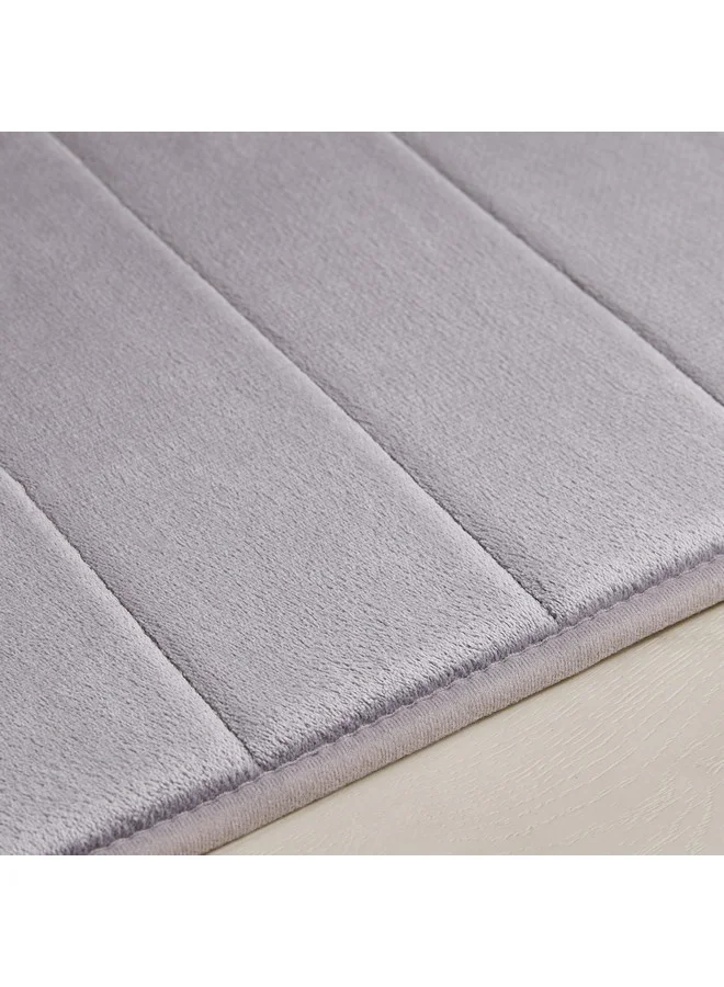 Home Box Snug 2-Piece Memory Foam Bathmat Set 80 x 50 cm