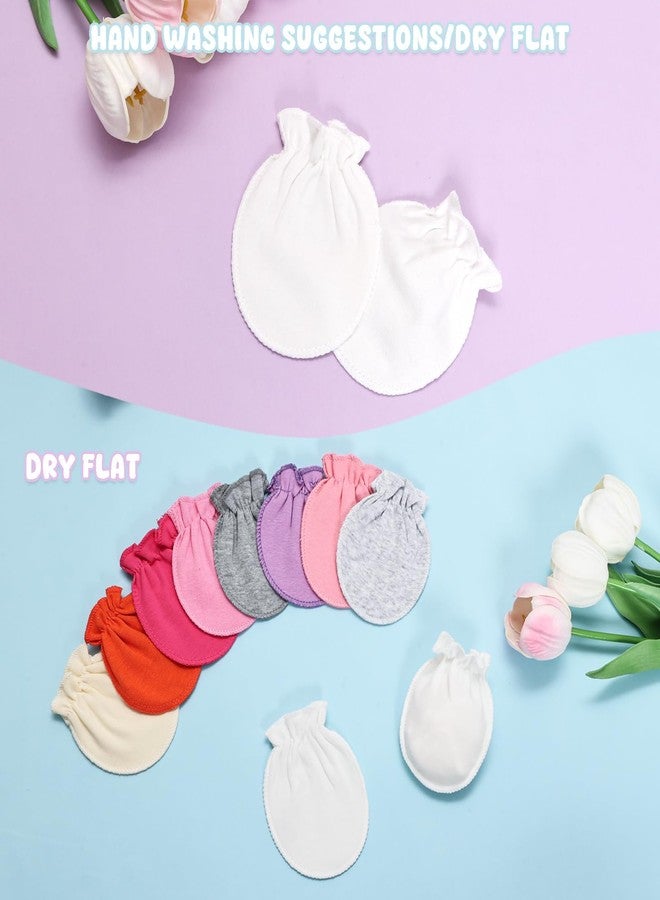 Sdfvsdg 18 Pairs Newborn Baby Cotton Mittens No Scratch Gloves Newborn Mittens Infant Toddler Gloves for Boys Girls 0-6 Month - Image 3