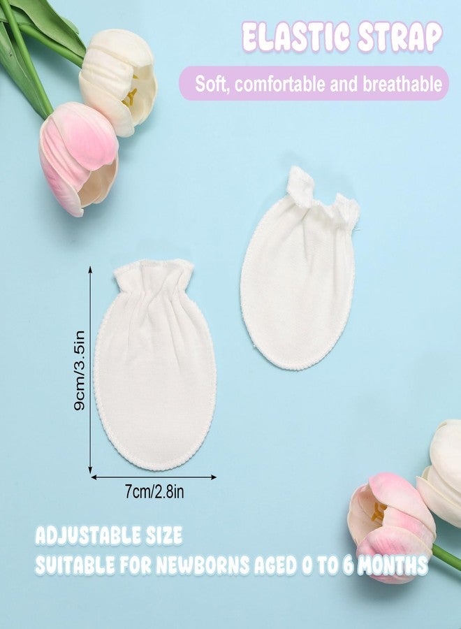 Sdfvsdg 18 Pairs Newborn Baby Cotton Mittens No Scratch Gloves Newborn Mittens Infant Toddler Gloves for Boys Girls 0-6 Month - Image 4