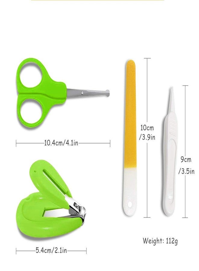 Crawl'in Baby, Infant And Toddler Grooming Nail Cutter Kit/Baby Nail Clipper Care Kit (Green),1 Count - Image 3