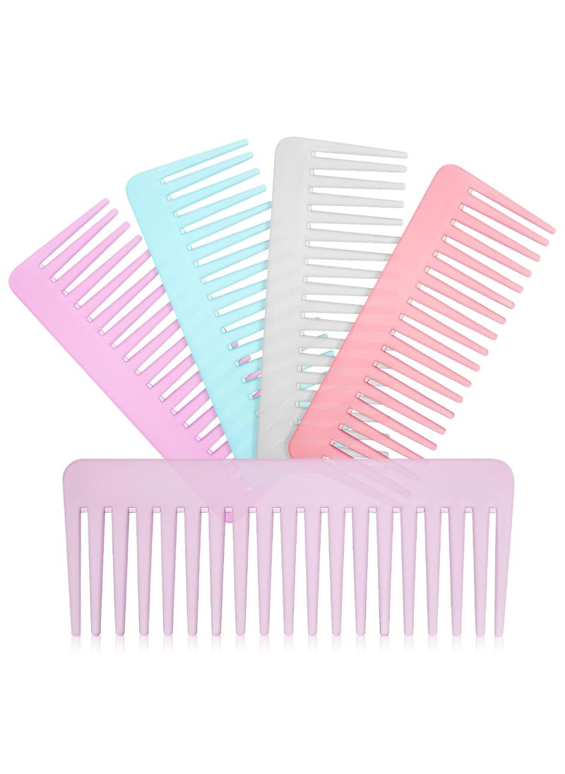Beaupretty Beaupretty 5 Pieces Large Hair Detangling Combs Detangler Combs Wide Combs Wide Tooth Combs Detangler for Women Curly Hair Wet Dry Hair 