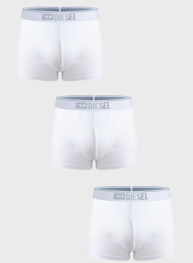 DIESEL 3 Pack Logo Trunks
