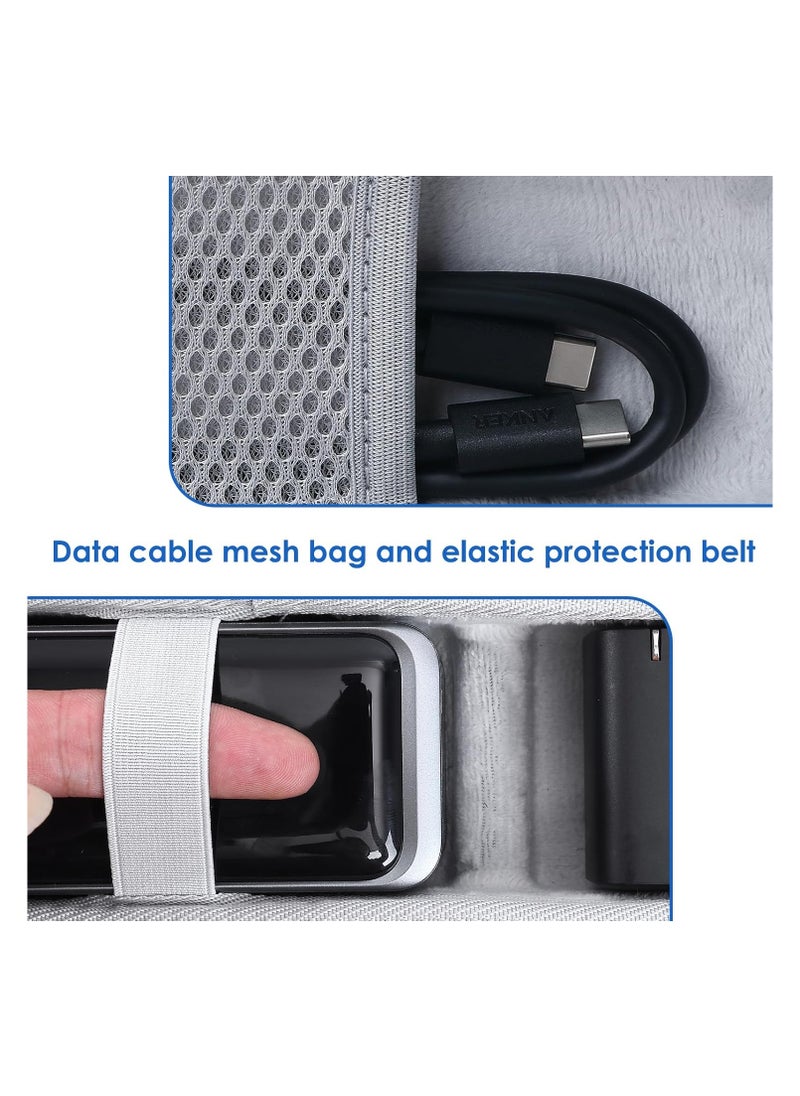 SYOSI Carry Case for Anker, Hard Travel Case Replacement for Anker Power Bank, EVA Hard Travel Bag Box, EVA Protective Travel Case Carrying Bag for Prime Power Bank 20000mAh 200W (For 20000mAh 200W)  - Image 2