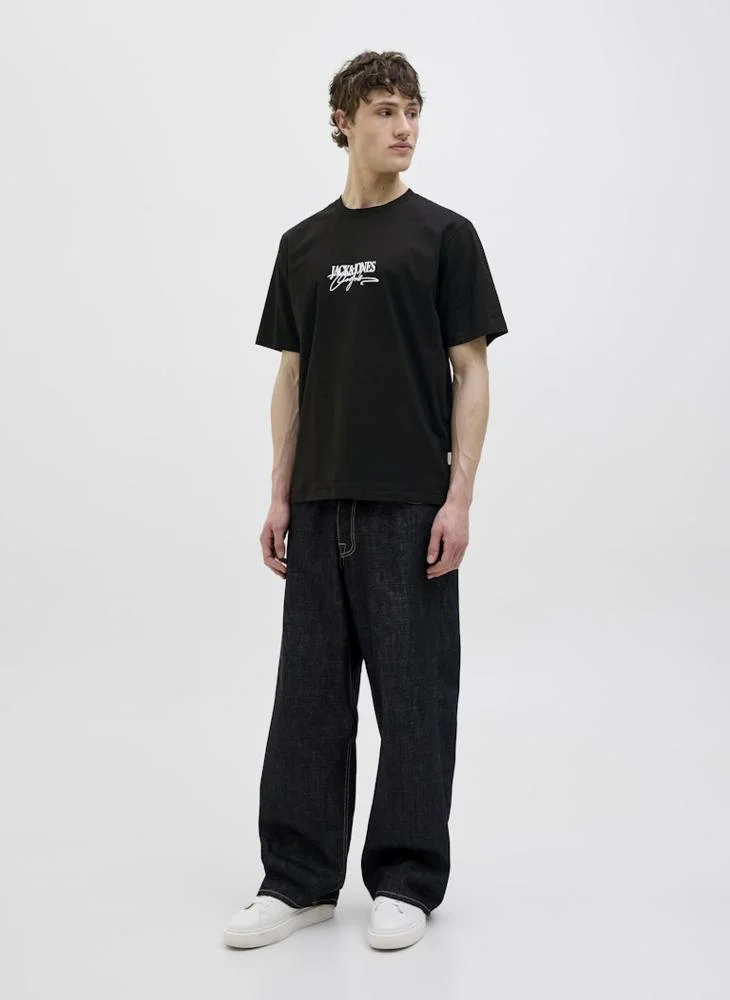 JACK & JONES JORALMERIA BRANDING TEE SS CREW NECK