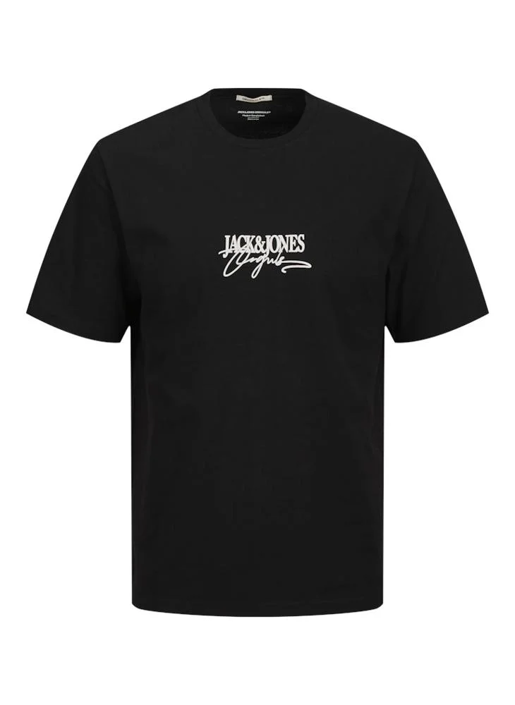JACK & JONES JORALMERIA BRANDING TEE SS CREW NECK