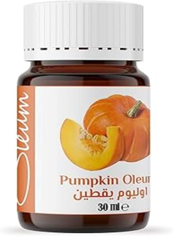 Oleum Oleum Pumpkin Oil 30 ml- 100% Pure Oil for Cosmetics - Unrefined, Moisturizing - Nourishing for Hair, Skin, and Nails 