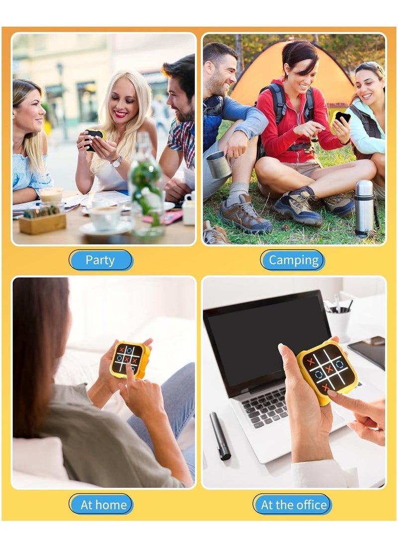 Generic - xo game Electronic Tic-Tac-Toe Game | 3 Modes | Memory Training | Family Travel Toy - Image 1