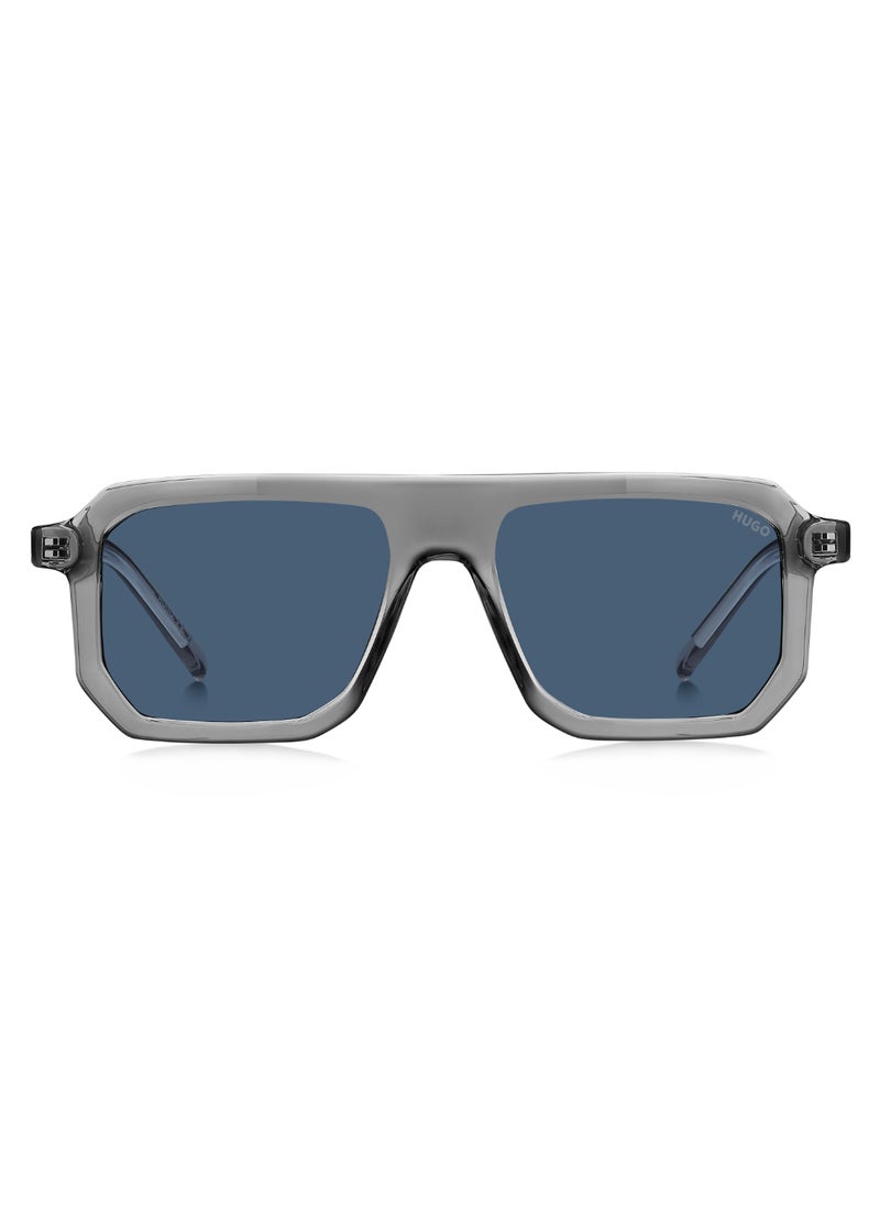 HUGO RECTANGULAR FLAT TOP HUGO Sunglasses  - Image 3