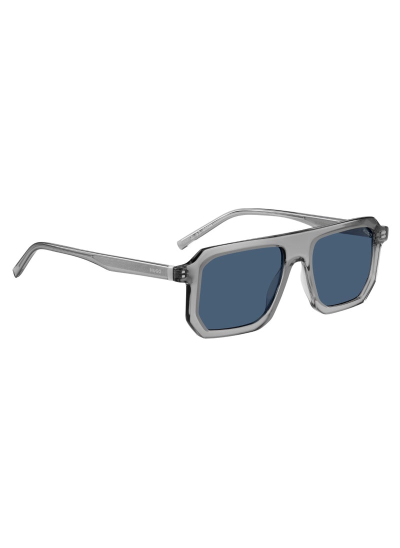 HUGO RECTANGULAR FLAT TOP HUGO Sunglasses  - Image 2