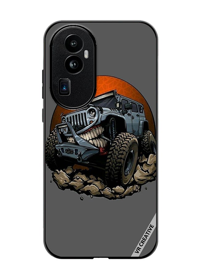 VR CREATIVE Protective Case Cover For Oppo Reno 10 Pro Plus Car Design Multicolour - Image 1