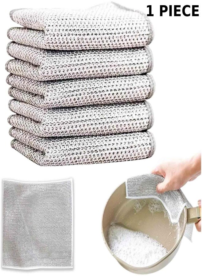 Generic Kitchen Towel Scouring Pad - Non-Scratching Cleaning (Safe and Effective Cleaning of Utensils and Surfaces)  1 piece  - Image 1