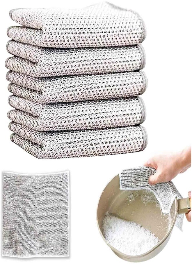 Generic Kitchen Towel Scouring Pad - Non-Scratching Cleaning (Safe and Effective Cleaning of Utensils and Surfaces)  1 piece  - Image 4