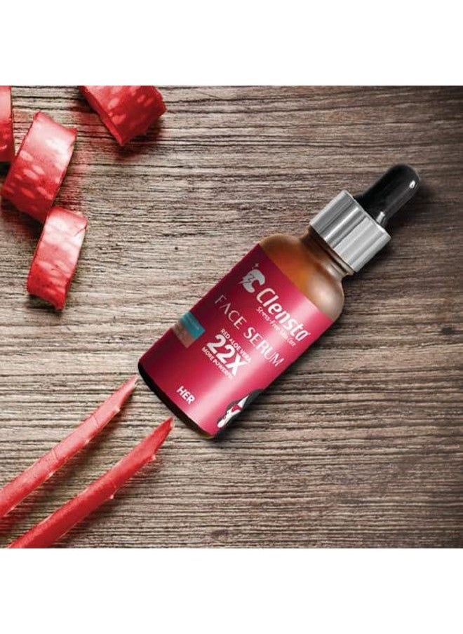 Clensta - Face Serum With 2% Alpha Arbutin & 2% Hyaluronic Acid ; Remove Post Acne Marks Dark Spots And Pigmentation For Glowing Skin ; 30 Ml ; For Her - Image 1