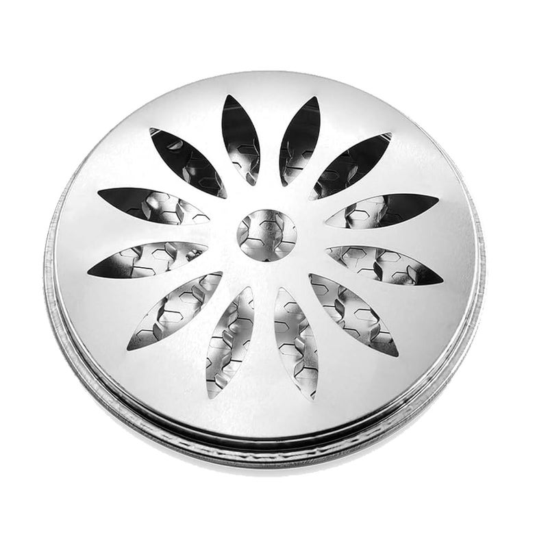 Ameedarshan Mosquito Coil Incense Burner with Cover Stainless Steel Mosquito Sandalwood Tin for Home and Outdoor Metal Mosquito Coils Repellent Rack Insect Killer Incenses Burner Holder Stand - Image 1