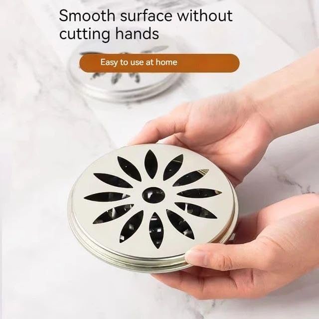Ameedarshan Mosquito Coil Incense Burner with Cover Stainless Steel Mosquito Sandalwood Tin for Home and Outdoor Metal Mosquito Coils Repellent Rack Insect Killer Incenses Burner Holder Stand - Image 2