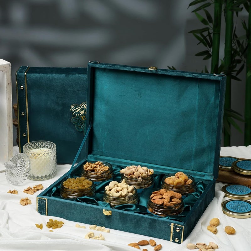 Riwaz Premium Dry Fruit Gift Box Premium Gift Hamper Handmade luxury gift box Diwali Dry Fruit Gift Box - Image 1