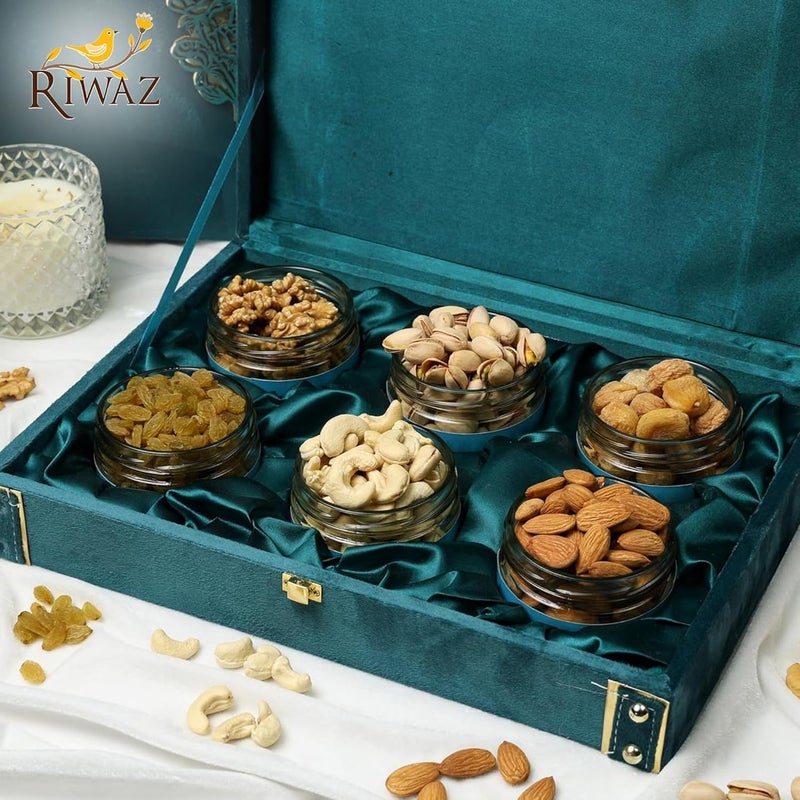 Riwaz Premium Dry Fruit Gift Box Premium Gift Hamper Handmade luxury gift box Diwali Dry Fruit Gift Box - Image 2