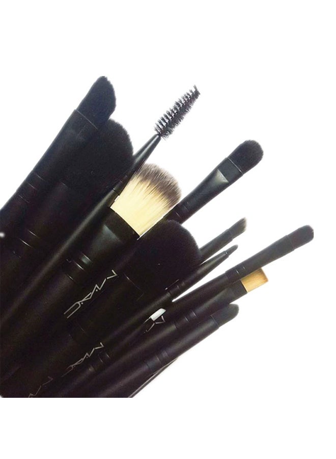 MAC Makeup brush iron box makeup brush sets 12 Pieces - Image 4