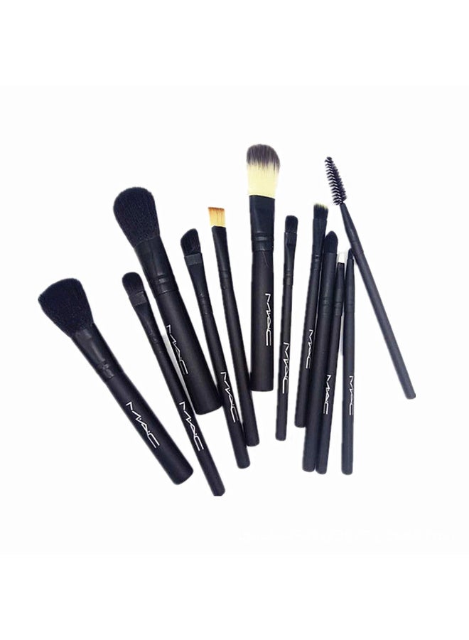 MAC Makeup brush iron box makeup brush sets 12 Pieces - Image 3