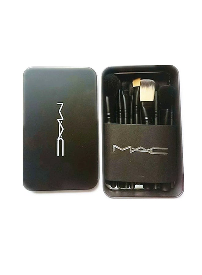 MAC Makeup brush iron box makeup brush sets 12 Pieces - Image 5