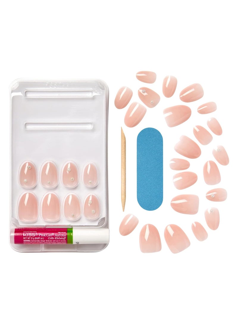 KISS Bare but Better PREMIUM TruNude Nail Shades 30 Nails BNP03C Size S - Image 4