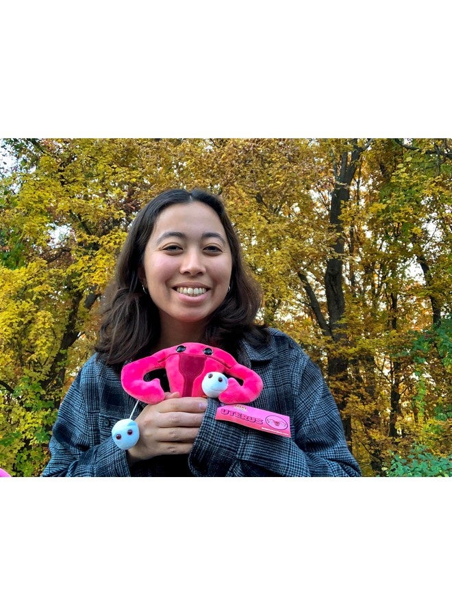 Giant Microbes لعبة قماشية على شكل رحم من GIANTmicrobes، هدايا لاستئصال الرحم، توعية بطانة الرحم، هدايا نسوية، هدايا الخصوبة، هدايا الشفاء - Image 4