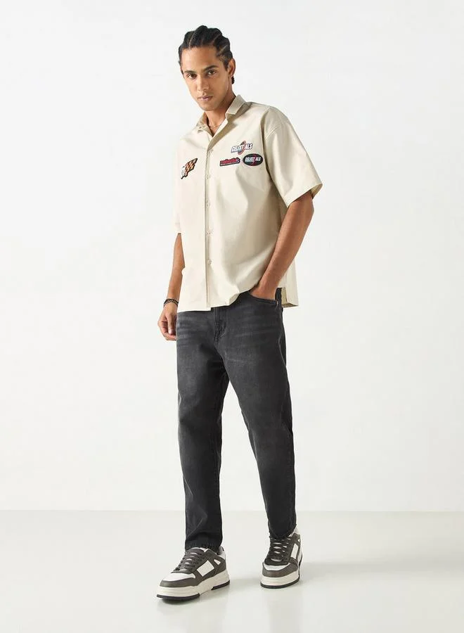 SP Characters The Celestials Print Shirt with Short Sleeves