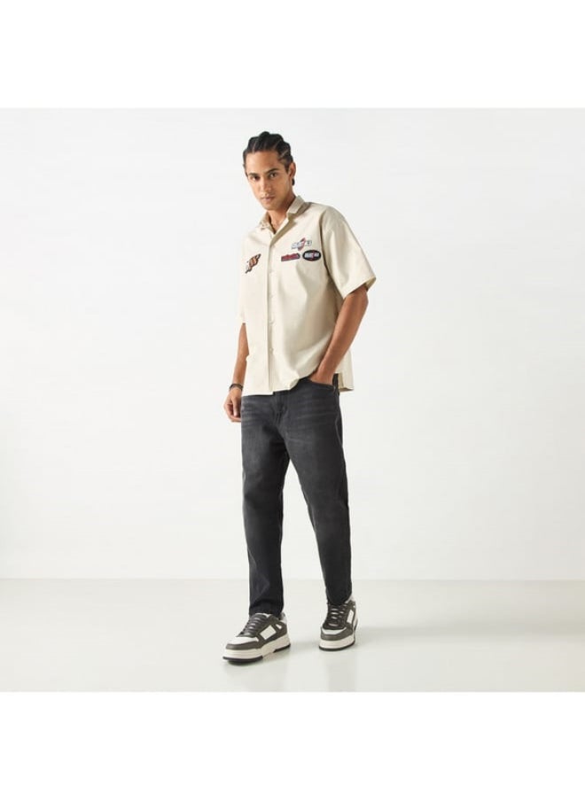 SP Characters The Celestials Print Shirt with Short Sleeves  - Image 4