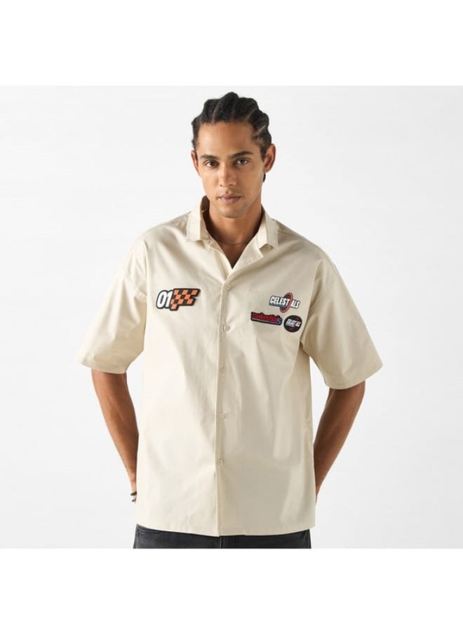 SP Characters The Celestials Print Shirt with Short Sleeves  - Image 2