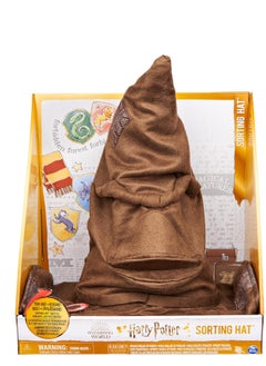 Wizarding World Harry Potter Talking Sorting Hat with 15 Phrases for Pretend Play Kids Toys for Ages 5 and Up