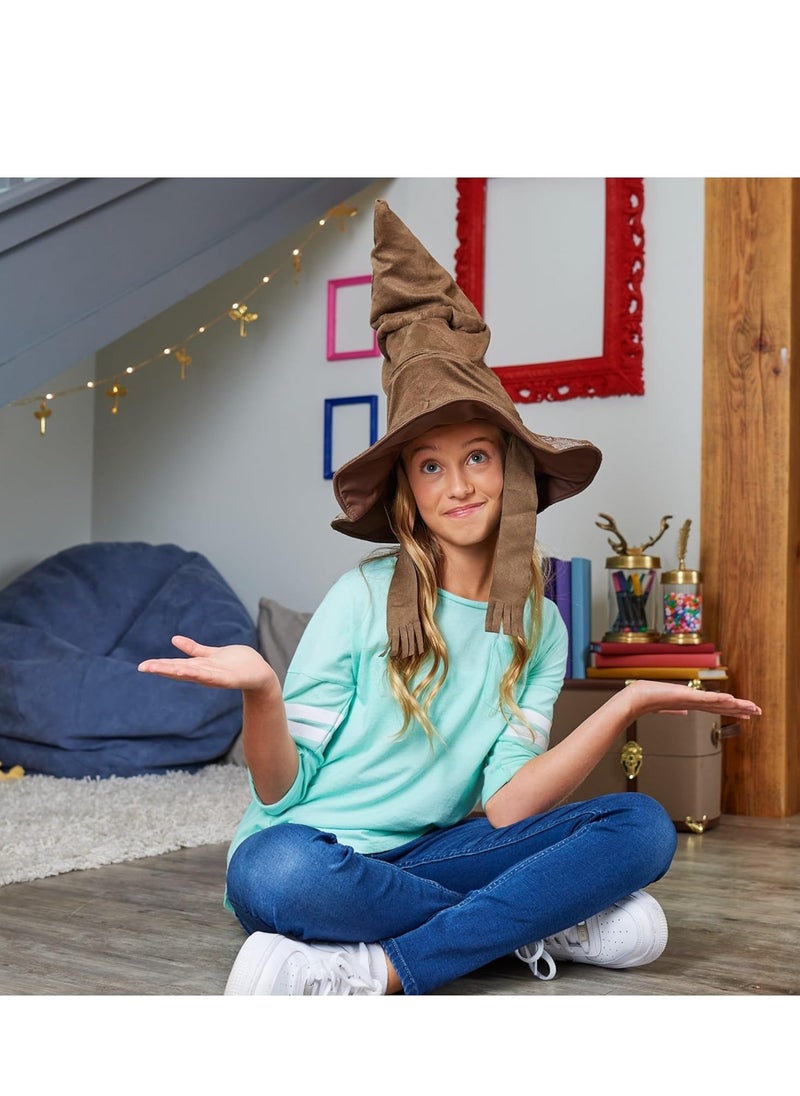 TAI-WANG - Wizarding World Harry Potter Talking Sorting Hat with 15 Phrases for Pretend Play Kids Toys for Ages 5 and Up - Image 1