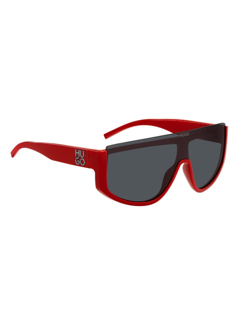 HUGO Men's Uv Protection Sunglasses Hg 1283/S Grey 55 - Lens Size: 54.8 Mm - Red - Image 2