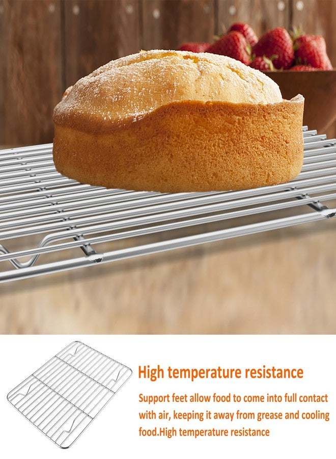 Leonyo 14 Inch Roasting Pan with Rack, Leonyo Large Turkey Roasting Pan, Stainless Steel Roaster Pan with Wire Rack Non Stick Baking Pans for Cooking Ham, Chicken, Cake, Lasagna, Casserole - Image 5
