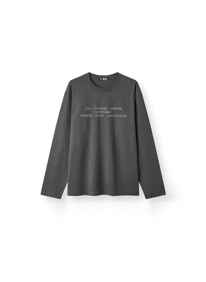 Semir Men's Long Sleeve Cotton T-shirt Autumn  Printed Top 101525101111 - Image 3