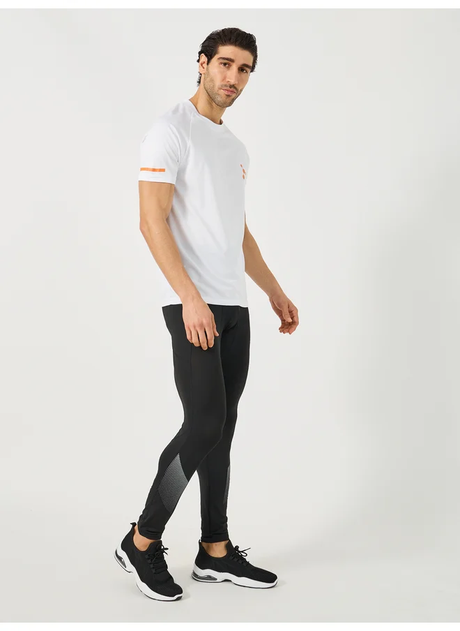 ستايلي Styli Active Printed Waistband Stretch Training Trackpants