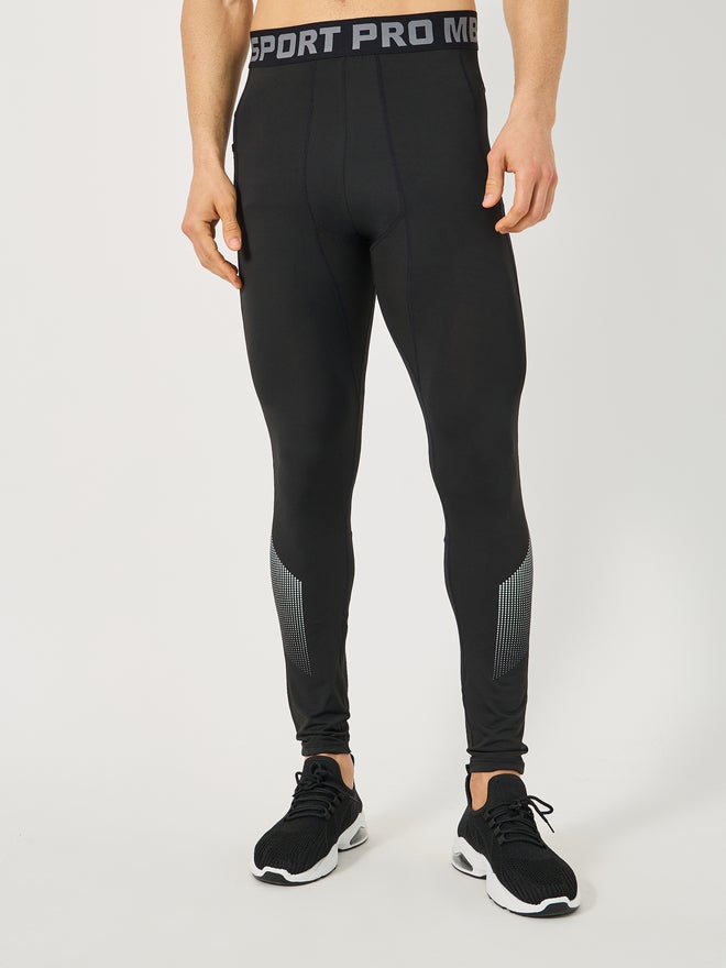 ستايلي اكتيف بنطلون رياضي مطبوع بخصر مطاطي للتدريب - Image 1