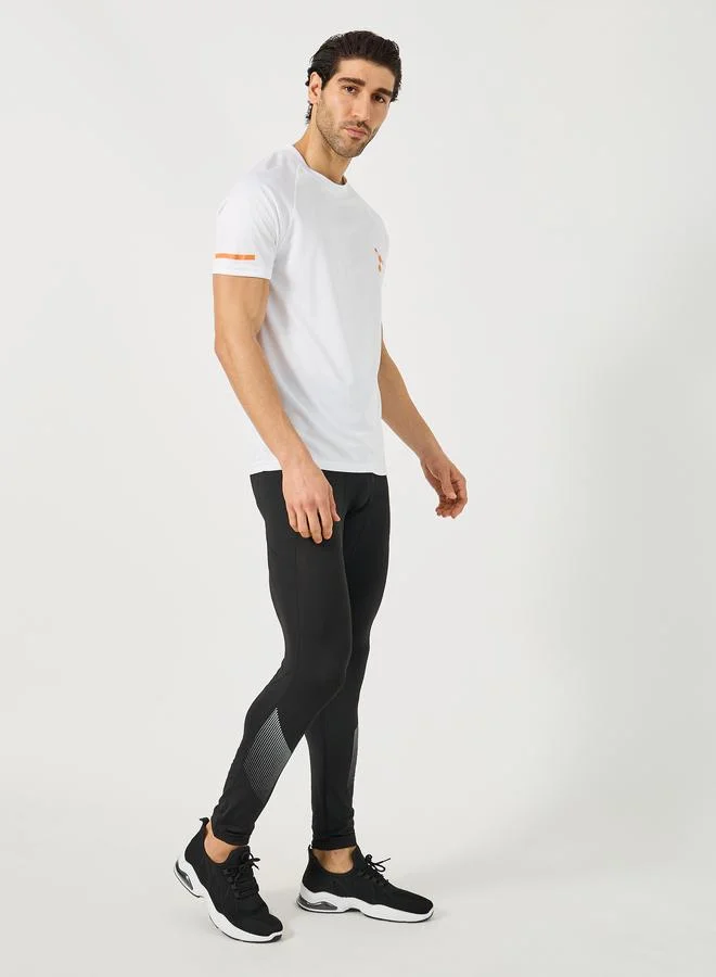 ستايلي اكتيف بنطلون رياضي مطبوع بخصر مطاطي للتدريب