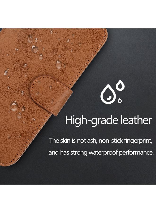 S-TOP Case For iPhone 13 Retro 2 in 1 Detachable Horizontal Flip Leather Case with Card Slots & Wallet - Image 5