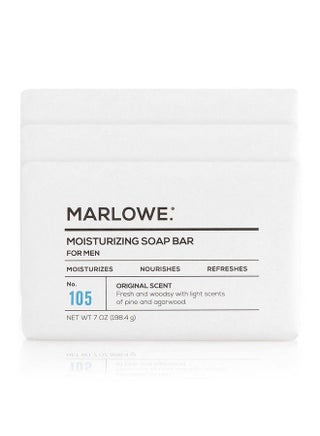 Marlowe. No. 105 Body Moisturizing Soap For Men 7 Oz | Made With Shea Butter & Natural Ingredients For Gentle Cleansing | Rich & Creamy Lather | Awesome Original Scent (Pack Of 3) - pzsku/ZC40B4AAE29BCC83B4E5DZ/45/_/1686396677/1d618424-af34-4171-a27d-db04d665ef73