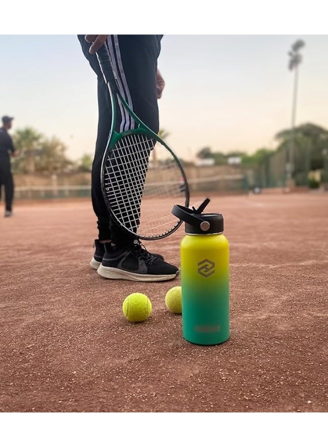 زاهايف زجاجة ماء من الفولاذ المقاوم للصدأ مع حقيبة - زجاجة ماء معزولة - Image 5