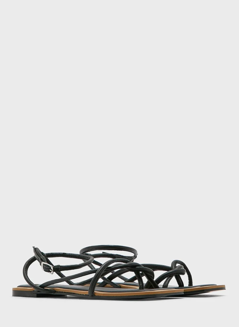VERO MODA Multi Strap Flat Sandals