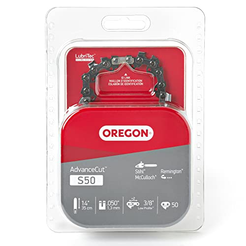 Oregon S50 AdvanceCut Replacement Chainsaw Chain for 14-Inch Guide Bar, 50 Drive Links, Pitch: 3/8" Low Profile, .050" Gauge, Low Vibration - Image 5