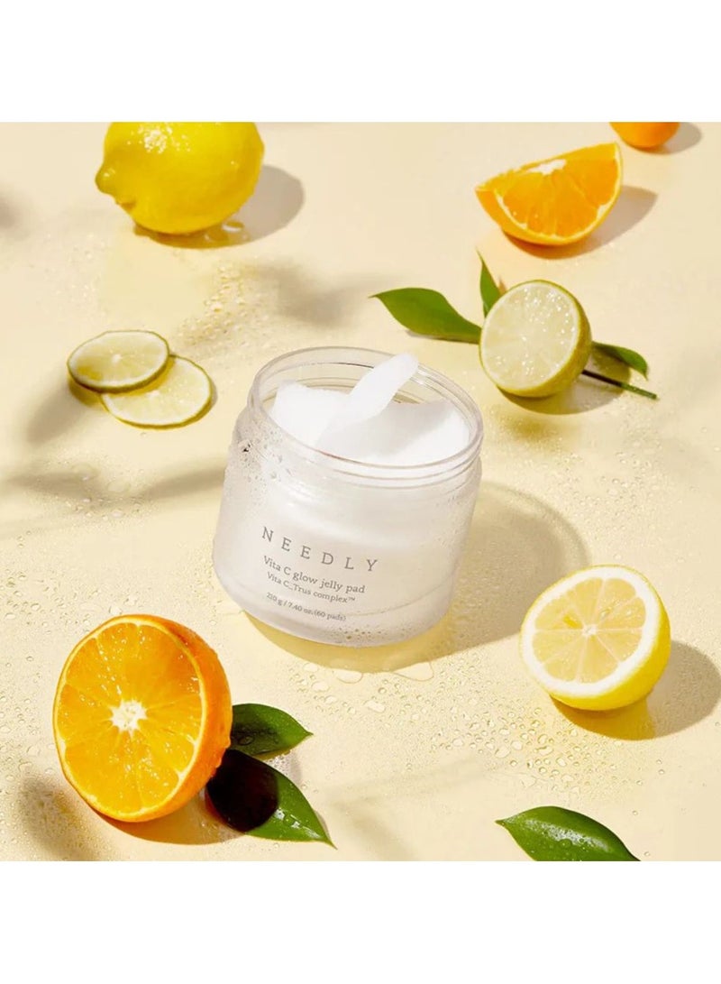 نيدلي وسادة جيلي نيدلي فيتا سي جلو للترطيب والتقشير، 60 وحدة - Image 3