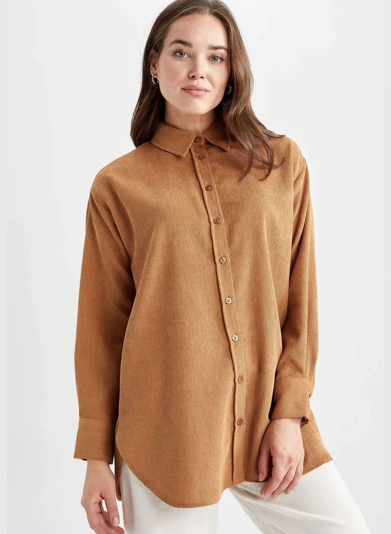 DeFacto Woman Woven Long Sleeve Tunic