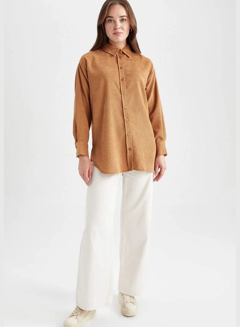DeFacto Woman Woven Long Sleeve Tunic