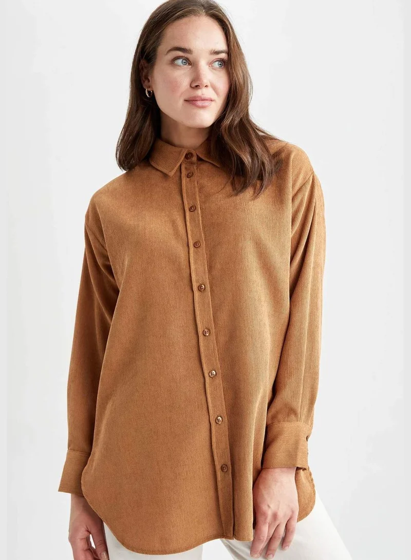 DeFacto Woman Woven Long Sleeve Tunic