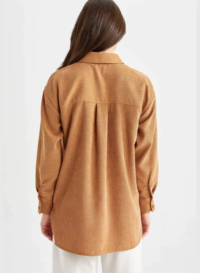DeFacto Woman Woven Long Sleeve Tunic