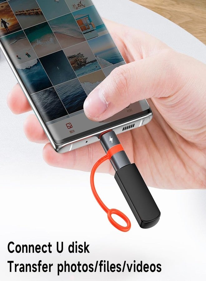 mcdodo USB-C to Micro USB Adapter with Lanyard-2Pack, Type C Female to Micro USB Male Convert Connector Support Charge & Data Transfer Fit Galaxy S7/S7 Edge,Nexus 5/6 and Micro USB Devices - Image 4