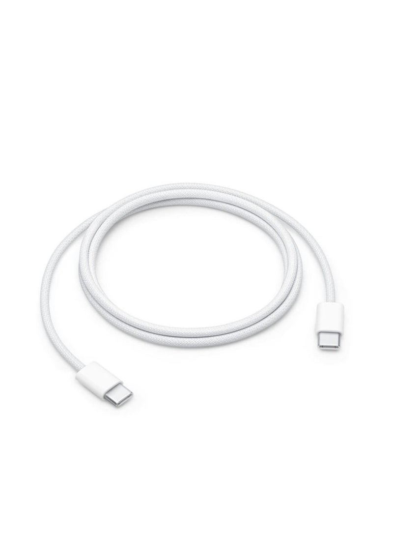Fast USB-C to USB-C Charging Cable 60W – 1m, 3-Pack, Compatible with Smartphones & Tablets