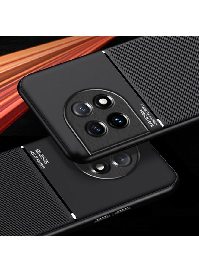 اس-توب جراب لهاتف OnePlus 11 كلاسيكي مائل من مادة TPU المغناطيسية الهجينة المصنوعة من مادة البولي يوريثان الحراري - Image 2